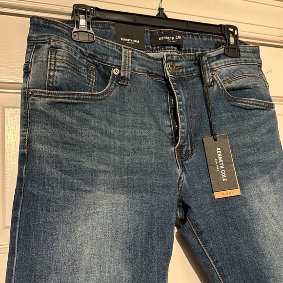 NWT Kenneth Cole Jeans 32x32 Slim Fit - Picture 2 of 7